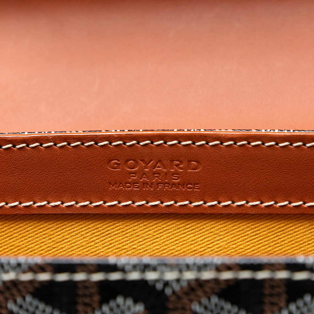 Pre-Loved Goyard Goyardine Saigon Structured PM - Picture 5 of 8